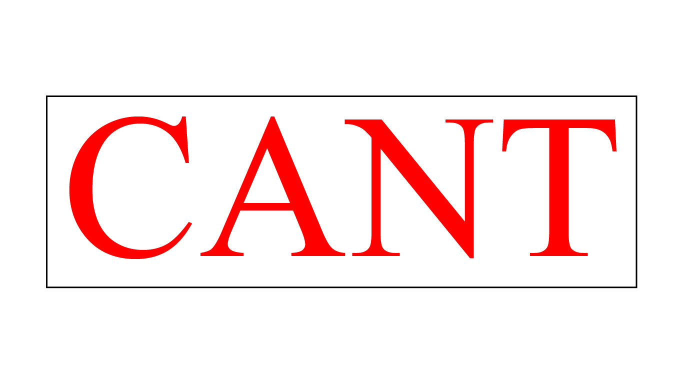 cant logo